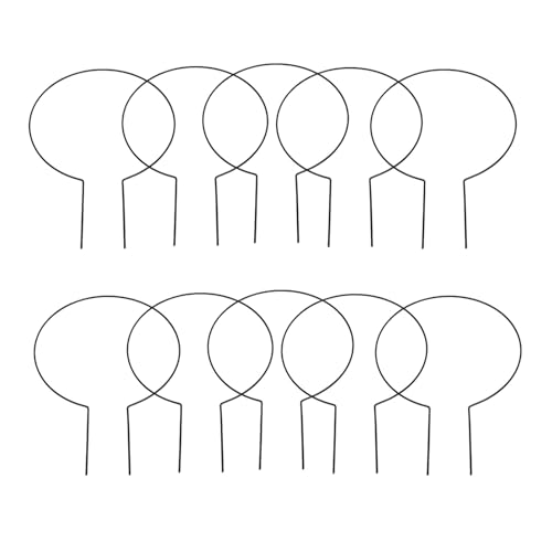 NOENNULL 10 Pcs Kleiner Kreis Pot -Gitter, Kreis Gitter Innern Kleiner Kreis Gitter für Klettern Pflanzen Startkreis Kleiner Pflanzenstütze für Topfpflanzen und Gartenstammreben NOENNULL 10 Pcs Kleiner Kreis Pot -Gitter, Kreis Gitter Innern Kleiner Kreis Gitter für Klettern Pflanzen Startkreis Kleiner Pflanzenstütze für Topfpflanzen und Gartenstammreben von NOENNULL
