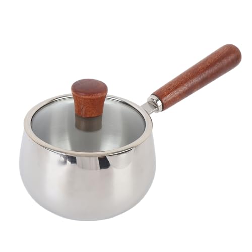 NOENNULL 316 Edelstahlmilchtopf, 1000 Ml Anti -Stick -Stick -Topf für Suppe, Nudeln Einzelne Serviermahlzeiten Multi Funktionaler Kleiner Kochtopf für Induktionstoffen NOENNULL 316 Edelstahlmilchtopf, 1000 Ml Anti -Stick -Stick -Topf für Suppe, Nudeln Einzelne Serviermahlzeiten Multi Funktionaler Kleiner Kochtopf für Induktionstoffen von NOENNULL