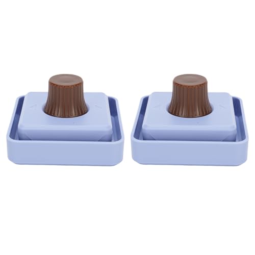 NOENNULL 3D -Drucker -Build -Plattenreiniger, Magnetischer Mikrofaser -Stoffhalter mit Greifer kein Kratzerreinigungswerkzeug für Peiglas Texturierte Betten (Blau) von NOENNULL