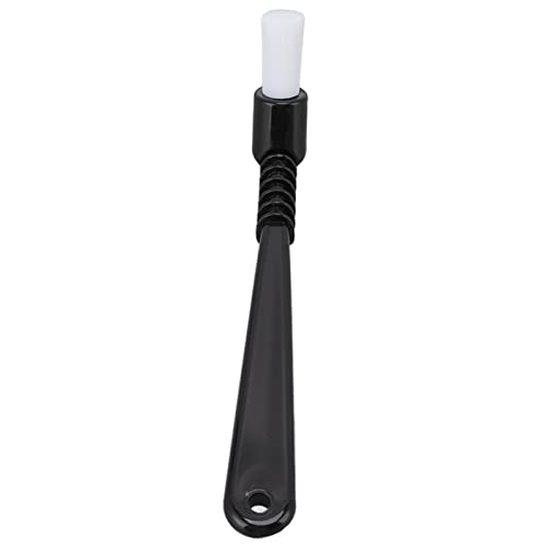NOENNULL Coffee Machine Reinigungsprusheset, Doppelkopf -Nylonbürste für Espresso, Wiederverwendbares Haltbares Kaffeemaschinen -Reiniger -Werkzeug (Short Shank Elbow A0013 19,5 cm) von NOENNULL