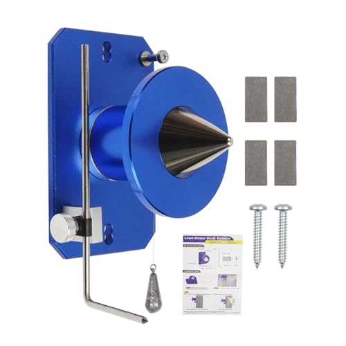 NOENNULL Gras Trimmer Balancer Alloy Steel Balancer für Grasverzweigung, Wandmontage -Balancewerkzeug, Einfach zu Bedienendes Tuning -Werkzeug, das für eine Effiziente Schnitteffizienz (Blau) von NOENNULL