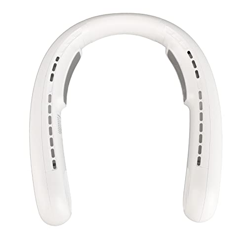 NOENNULL Halsventilator, hängender Halsventilator, tragbarer Mini-Ventilator, USB-Auflade-Halsventilator mit 3 Windgeschwindigkeiten, schneller USB-Ventilator für Reisen von NOENNULL