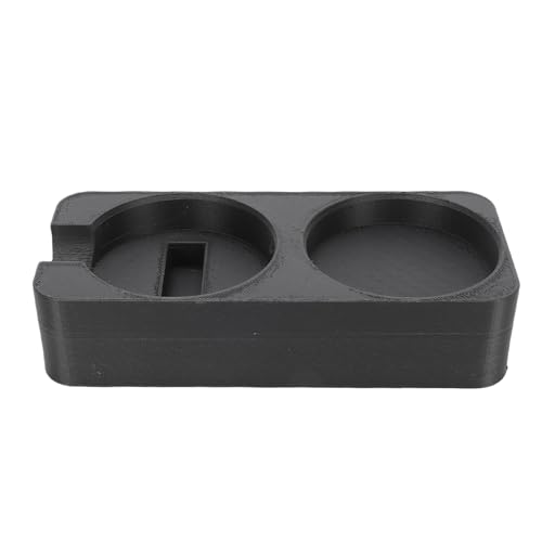 NOENNULL Kaffee-Stampfer-Basis, Stabile Kaffee-Siebträger-Stampfstation für ES601 655 701, Schwarzer Kaffee-Stampfer-Ständer, Schwarzer Solider Halter für Siebträger, Tamper und Verteiler NOENNULL Kaffee-Stampfer-Basis, Stabile Kaffee-Siebträger-Stampfstation für ES601 655 701, Schwarzer Kaffee-Stampfer-Ständer, Schwarzer Solider Halter für Siebträger, Tamper und Verteiler von NOENNULL