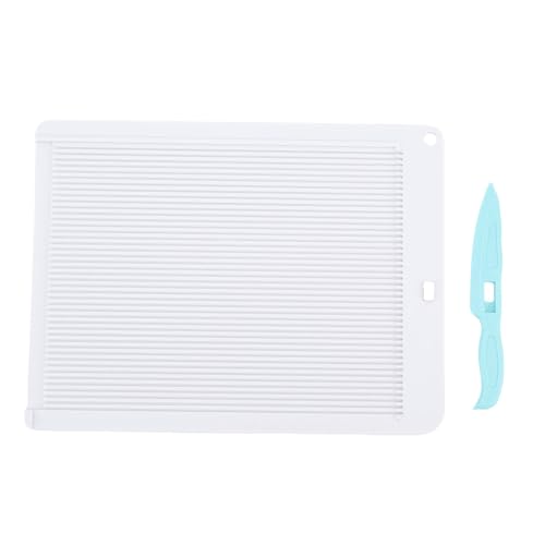 NOENNULL Scoring Board für Papierferien, Multi -Zweck -Falten -Tool mit Zwei Cm -Zoll -Messungen für Hüllkurvenherstellung, Kartenherstellung, Scrapbooking, Geschenkbox, Prägeierung von NOENNULL