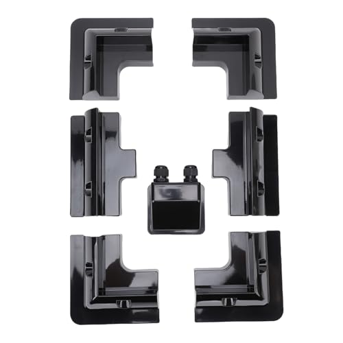 NOENNULL Solar Panel Eck Mount -Kit, ABS -Klammern mit Anschlusskasten, RV -Boot Campingfahrzeugfahrzeugdachinstallation, Hochfestigkeit ABS -Kunststoff, Dual -Loch -Junction -Schachtel NOENNULL Solar Panel Eck Mount -Kit, ABS -Klammern mit Anschlusskasten, RV -Boot Campingfahrzeugfahrzeugdachinstallation, Hochfestigkeit ABS -Kunststoff, Dual -Loch -Junction -Schachtel von NOENNULL