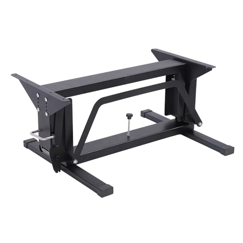 NOENNULL Stehschreibtisch Frame 27 Bis 63 cm Höhe Einstellbarer Standschkter -Rahmen 573lbs Ladekapazität Tisch Rahmen Unterstützen Multifunktionale Faltungshebedesschktor -Rahmen. von NOENNULL