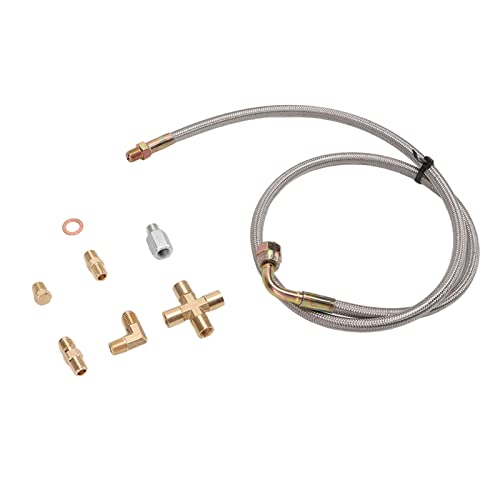 NOENNULL Turboöl -Vorschubleitungskit, T3 T4 T04E T60 T61 T61 T70 Turboöl Return Line Kit, Metallöl -Abflusslinie mit 1/8NPT -AN4 -Anpassung für Motor -Turboladerzirkulation NOENNULL Turboöl -Vorschubleitungskit, T3 T4 T04E T60 T61 T61 T70 Turboöl Return Line Kit, Metallöl -Abflusslinie mit 1/8NPT -AN4 -Anpassung für Motor -Turboladerzirkulation von NOENNULL