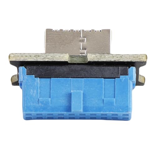 NOENNULL USB 3.0 Vordertyp E -Adapter 19Pin Bis 3.2 Typ C Frontplatte Header Typ E Adapter 20 Bis 19 Pin Expansionskarte für Computermotherboard NOENNULL USB 3.0 Vordertyp E -Adapter 19Pin Bis 3.2 Typ C Frontplatte Header Typ E Adapter 20 Bis 19 Pin Expansionskarte für Computermotherboard von NOENNULL