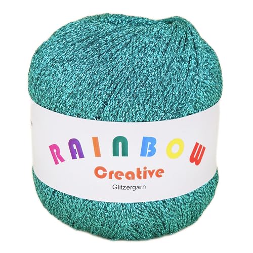 Rainbow Creative auf 25 Gramm Knäuel (Mint) von NOGA EFFEKTGARN GmbH