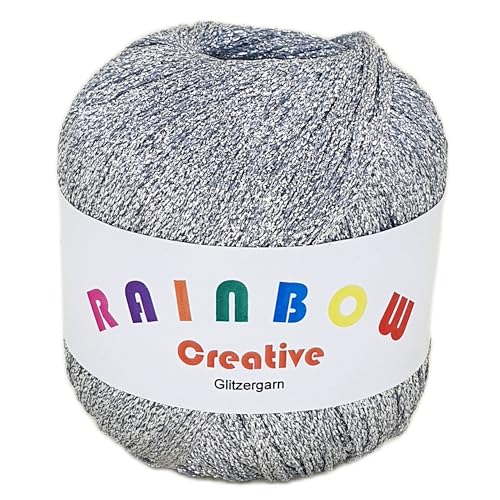 Rainbow Creative auf 25 Gramm Knäuel (Silber) von NOGA EFFEKTGARN GmbH