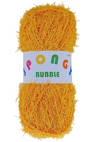 Spongy Bubble auf 100 Gramm Knäuel in verschiedenen Farben (Orange) von NOGA EFFEKTGARN GmbH