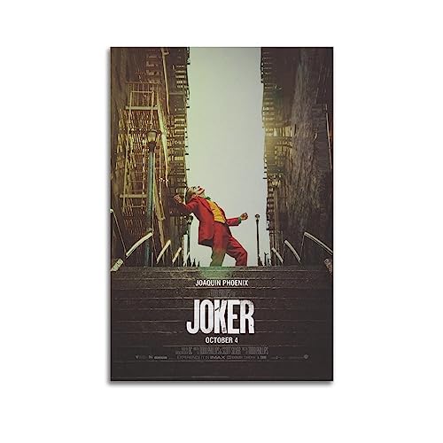 NOHF Joker Filmposter, Wandkunstdruck, Retro, ästhetische Raumdekoration, 60 x 90 cm, ungerahmt NOHF Joker Filmposter, Wandkunstdruck, Retro, ästhetische Raumdekoration, 60 x 90 cm, ungerahmt von Tokiso