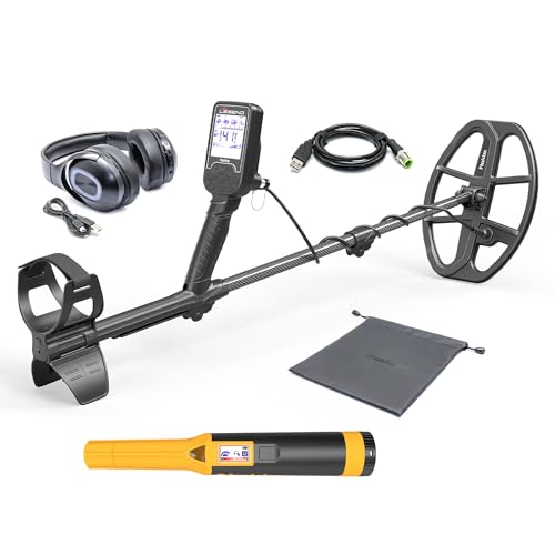 NOKTA DETECTION TECHNOLOGIES The Legend Metalldetektor mit drahtlosen Kopfhörern und Accupoint Pinpointer, Professionelles Metalldetektor-Set, (11000839) von NOKTA DETECTION TECHNOLOGIES