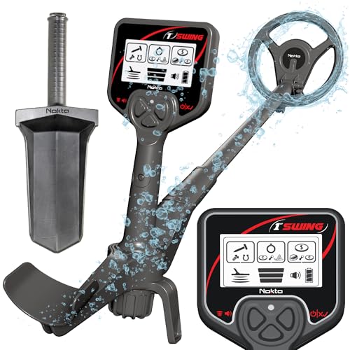 Nokta 1st Swing Metalldetektor – mit LCD-Display und Pinpoint-Funktion – Leicht und Wasserdicht – Einfach zu Bedienen – Inklusive Graber Nokta 1st Swing Metalldetektor – mit LCD-Display und Pinpoint-Funktion – Leicht und Wasserdicht – Einfach zu Bedienen – Inklusive Graber von NOKTA DETECTION TECHNOLOGIES