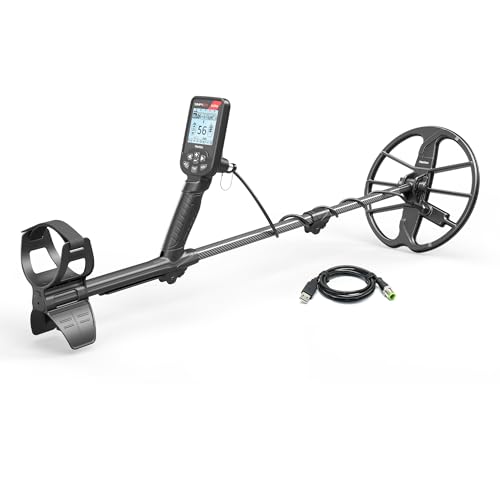 Nokta Simplex Ultra Metalldetektor mit Karbonfaser-Schaft und 27,9 cm Suchspule, Schwarz von NOKTA DETECTION TECHNOLOGIES
