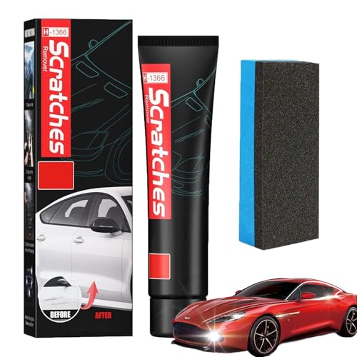 1 Stück 100ML AutoKratzerReparaturpaste KratzerEntferner Auto Autolack Kratzer Reparatur AutoReparaturPaste AutoKratzerEntferner Autolack Car Scratch Remover for Removing Deep Scratches on Car Paint von NOLACE