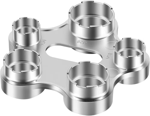 NOLACE 1 Stück Universal Strahlregler Schlüssel 10 Größen Universeller Luftverwalter -Serviceschlüssel Austausch des Lufthahn -Filter -Luftschlüsselwerkzeugs NOLACE 1 Stück Universal Strahlregler Schlüssel 10 Größen Universeller Luftverwalter -Serviceschlüssel Austausch des Lufthahn -Filter -Luftschlüsselwerkzeugs von NOLACE