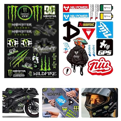 Motorrad-Aufkleber Zwei Aufkleber Motorrad sind für Motorräder Gepäck Gitarren usw Geeignet Motorrad-Aufkleber Sind Schön und gut Aussehend Sponsoren-Aufkleber Motorrad Motorrad-Aufkleber Zwei Aufkleber Motorrad sind für Motorräder Gepäck Gitarren usw Geeignet Motorrad-Aufkleber Sind Schön und gut Aussehend Sponsoren-Aufkleber Motorrad von NOLACE