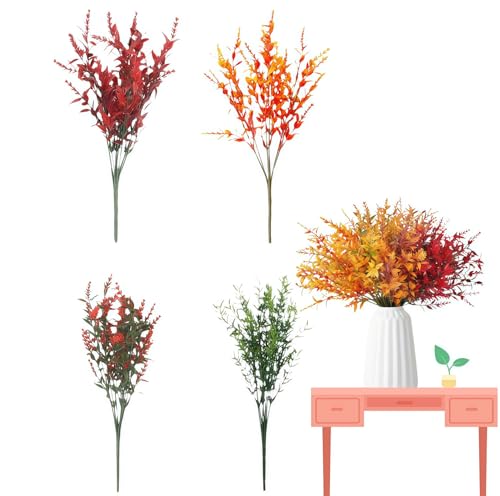 NOLACE Kunstblumen 12 Bündel Kunstblumen Herbst 4 Sortimente Herbststrauß Künstlich Geeignet für Herbstdekoration im Innen- und Außenbereich Gartentisch Künstliche Herbstblumen Künstlich Herbststrauß NOLACE Kunstblumen 12 Bündel Kunstblumen Herbst 4 Sortimente Herbststrauß Künstlich Geeignet für Herbstdekoration im Innen- und Außenbereich Gartentisch Künstliche Herbstblumen Künstlich Herbststrauß von NOLACE