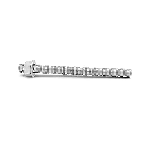 NOLDAR | Gewindestange mit Mutter und Unterlegscheibe zur chemischen Verankerung. Ankerstangen Edelstahl (A2 / AISI 304). Schwerlast-Anker. Schwerlast-dübel (M8 x 110 mm, 8 Stück) von NOLDAR