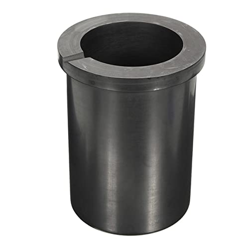 NOLITOY 1 Stück Graphittiegel Schmelzendes Gold Goldschmelzkosten Gießerei Tiegelschale Aus Graphit Graphitformen Silberschmelztiegel Graphit-schmelztiegelbecher Gold-Silber Schwarz von NOLITOY