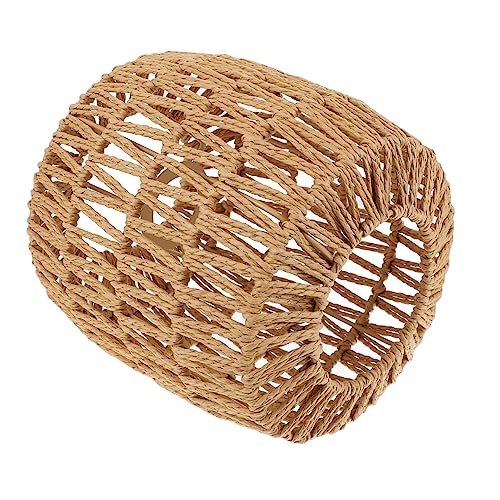 NOLITOY 1 Stück Handgefertigter Rattan Lampenschirm Vintage Pendelleuchte mit Einzigartigem Design für Wohnzimmer Restaurants und Bars im Rustikalen Stil für Moderne und Klassische NOLITOY 1 Stück Handgefertigter Rattan Lampenschirm Vintage Pendelleuchte mit Einzigartigem Design für Wohnzimmer Restaurants und Bars im Rustikalen Stil für Moderne und Klassische von NOLITOY