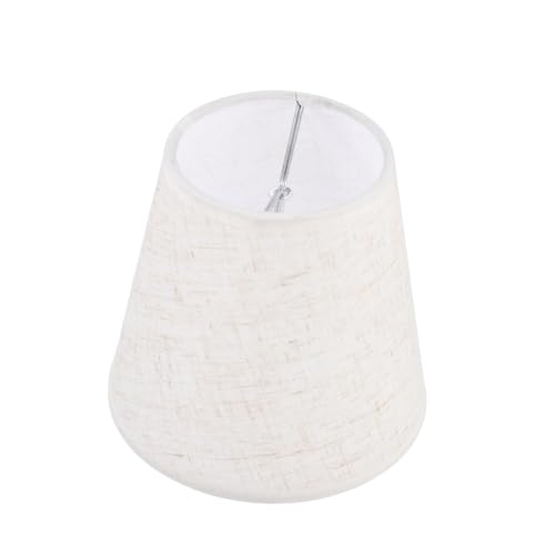 NOLITOY 1 Stück Stoff Lampenschirm Abdeckung Kreativer Clip Birnen Lampenschirm für Stehlampe Tischlampe und Kronleuchter Langlebig und für Wohnaccessoires von NOLITOY