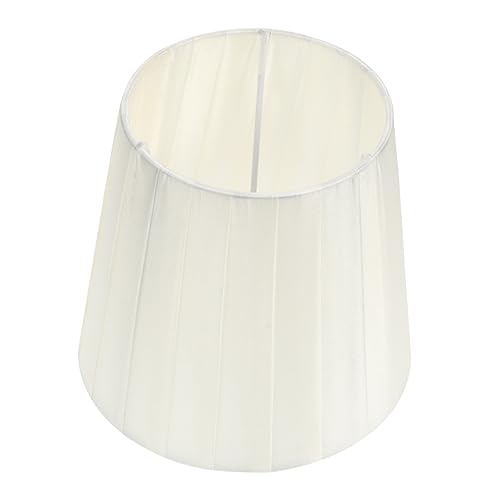 NOLITOY 1 Stück Stoff Lampenschirm Clip für Leuchtmittel Stilvolles Zubehör für Kronleuchter und Tischlampen Dekorativ Beige Einfache Installation Robust und Langlebig von NOLITOY
