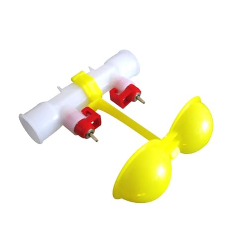 NOLITOY 10 Stück Kugelventil -Wasserspender Wasserschale automatisch Schüssel wasserspender für hühner Küken Hühnertrinkerball halbrunde Stahlkugel Gelb NOLITOY 10 Stück Kugelventil -Wasserspender Wasserschale automatisch Schüssel wasserspender für hühner Küken Hühnertrinkerball halbrunde Stahlkugel Gelb von NOLITOY