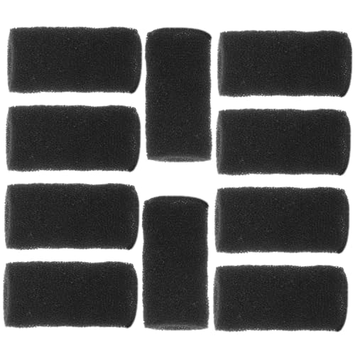 NOLITOY 10 Stück Teiliges Aquarium Vorfilter Schwammset Langlebiger Filterschaum für Süß Salzwasser Einsetzbar für Externe Filter und Wasserfallfilter Einfache Installation Schützender von NOLITOY