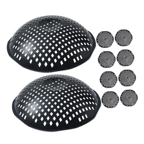 NOLITOY 10 Stück Teiliges Loch mesh Kissen für Blumentöpfe Atmungsaktiv Verbesserte Drainage Verhindert Wurzelfäule Einsetzbar für Innen Außenpflanzen Praktisches Zubehör für von NOLITOY