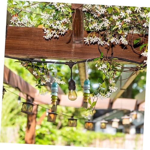 NOLITOY 10 Stück Teiliges Metall S Förmige Drehhaken Drehbar Windspiel Haken für Windspiele Blumenampeln und Laternen Robuste Aufhänger für Innen und Außen Silberfarbene Windchime Halter von NOLITOY