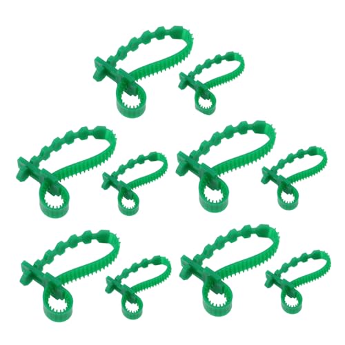 NOLITOY 10 Stück Teiliges PVC Gartenpflanzen Bindeband Robuste Baumgurte zur Pflanzenstütze Wiederverwendbar Flexibel Drehbar Vielseitig für Gewächshaus und Garten Geeignet NOLITOY 10 Stück Teiliges PVC Gartenpflanzen Bindeband Robuste Baumgurte zur Pflanzenstütze Wiederverwendbar Flexibel Drehbar Vielseitig für Gewächshaus und Garten Geeignet von NOLITOY