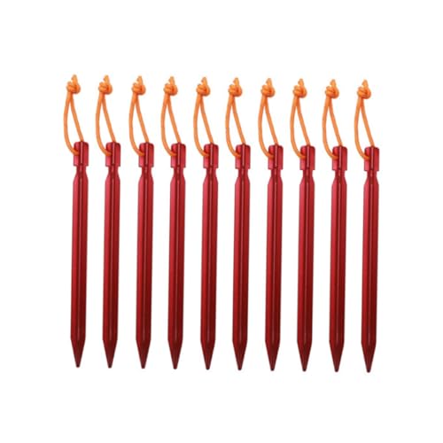 NOLITOY 10 Stück Teiliges Reflektierende Zeltheringe mit Seil Stabile Erdanker für Camping Zelte Vordächer mit Praktischem Aufbewahrungsbeutel Geeignet für Outdoor Aktivitäten und Harte NOLITOY 10 Stück Teiliges Reflektierende Zeltheringe mit Seil Stabile Erdanker für Camping Zelte Vordächer mit Praktischem Aufbewahrungsbeutel Geeignet für Outdoor Aktivitäten und Harte von NOLITOY