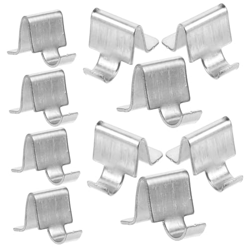 NOLITOY 10 Stück Teiliges Regalclips für Schränke Stabil und Langlebig für Flexible Anwendung Aktenschränken und Regalbrettern NOLITOY 10 Stück Teiliges Regalclips für Schränke Stabil und Langlebig für Flexible Anwendung Aktenschränken und Regalbrettern von NOLITOY