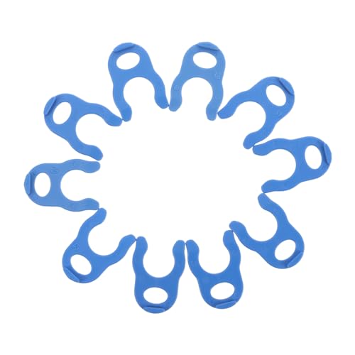 NOLITOY 10 Stück Teiliges Schnellkupplungs adapter aus Langlebigem Kunststoff für Wasserfilteranlagen Ro systeme und Gartenschläuche Schnellverbinder mit Clip für Einfache Installation von NOLITOY