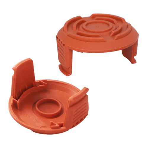 NOLITOY 10 Stück Teiliges Set Trimmerspulen mit Deckeln für langlebige Nylon Mähseile Ersatzspulen Kompatibel Rasentrimmern Flexibel und Stoßdämpfend von NOLITOY