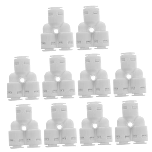 NOLITOY 10 Stück Teiliges Wasserfilter Schnellverbinder Adapter Wasserhahn Anschlussstück Praktische Fittings für Haushalts wasserreiniger Rohrverbindung Zubehör von NOLITOY