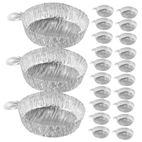 NOLITOY 100 Stück Aluminiumfolien waagschalen Einweg probenbehälter Leichtes Aluminium Gewichtsschalen für Labor Abwägen Lagerung Substanzen Flüssigkeiten NOLITOY 100 Stück Aluminiumfolien waagschalen Einweg probenbehälter Leichtes Aluminium Gewichtsschalen für Labor Abwägen Lagerung Substanzen Flüssigkeiten von NOLITOY