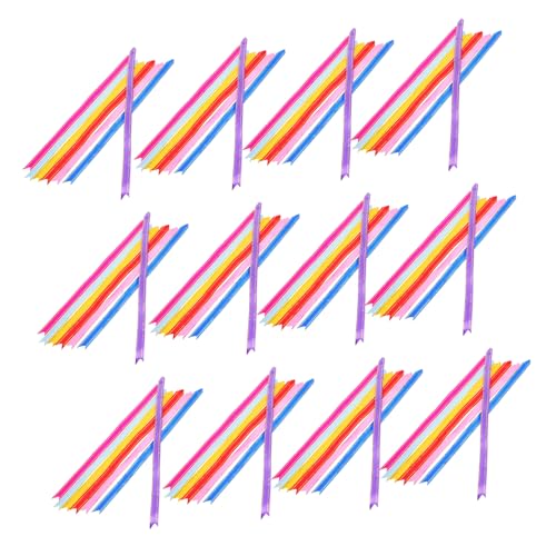 NOLITOY 100 Stück Pull Ribbon Schleifen Kleine Dekobänder Bunte Schmuckschleifen Zum Basteln Geschenkverpackung Party und Hochzeitsdekoration NOLITOY 100 Stück Pull Ribbon Schleifen Kleine Dekobänder Bunte Schmuckschleifen Zum Basteln Geschenkverpackung Party und Hochzeitsdekoration von NOLITOY