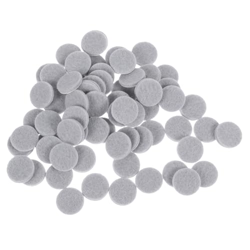 NOLITOY 100 Stück Runde Selbstklebende Filzgleiter Möbelpads Langlebige Anti rutsch möbelschoner Boden Möbel schutzpads für Sofa Stuhl Tisch Vielseitiger Filzschutz von NOLITOY