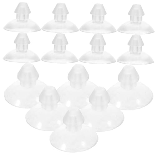 NOLITOY 100 Stück Transparente PVC Saugnäpfe Stark Haftend Kleine Schwere Saugnäpfe ohne Haken Geeignet für Glasfenster Spiegel Möbelbefestigung Temperaturbeständig Einfach Anzubringen NOLITOY 100 Stück Transparente PVC Saugnäpfe Stark Haftend Kleine Schwere Saugnäpfe ohne Haken Geeignet für Glasfenster Spiegel Möbelbefestigung Temperaturbeständig Einfach Anzubringen von NOLITOY