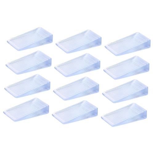 NOLITOY 12 Stück Teiliges Möbelkeil Robustem PVC Verschleißfest und rutschfest Transparente Möbel ausgleichskeile für Türstopper Fenster und Schrankstabilisierung im Haushalt NOLITOY 12 Stück Teiliges Möbelkeil Robustem PVC Verschleißfest und rutschfest Transparente Möbel ausgleichskeile für Türstopper Fenster und Schrankstabilisierung im Haushalt von NOLITOY