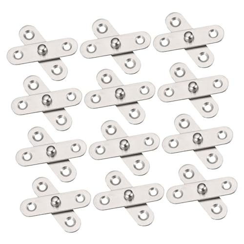 NOLITOY 12 Stück Teiliges Rotations Hidden Door Hinges Türscharniere für Vielseitige Anwendungen Installieren und Langlebig für Schranktüren NOLITOY 12 Stück Teiliges Rotations Hidden Door Hinges Türscharniere für Vielseitige Anwendungen Installieren und Langlebig für Schranktüren von NOLITOY