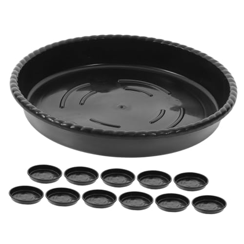NOLITOY 12 Stück Teiliges Runde Pflanzentopf untersetzer aus Robustem Kunststoff Wasserspeichernd und Kippsicher Geeignet für Innen Außenbereich Einfache Reinigung für Große Blumentöpfe NOLITOY 12 Stück Teiliges Runde Pflanzentopf untersetzer aus Robustem Kunststoff Wasserspeichernd und Kippsicher Geeignet für Innen Außenbereich Einfache Reinigung für Große Blumentöpfe von NOLITOY