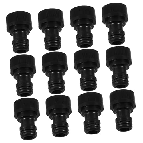 NOLITOY 12 Stück Teiliges Wasserhahn Adapter aus Langlebigem Material Schnellkupplung mit Einfachem Verriegelungsmechanismus Kompakter Schlauchanschluss für Waschmaschine und Garten NOLITOY 12 Stück Teiliges Wasserhahn Adapter aus Langlebigem Material Schnellkupplung mit Einfachem Verriegelungsmechanismus Kompakter Schlauchanschluss für Waschmaschine und Garten von NOLITOY