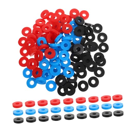 NOLITOY 120 Stück Gummi-schwingungsdämpfer Pads für Klimaanlagen Vibrationsschutz und Lärmminderung Hitzebeständige Stoßabsorbierende Gummipads für Decken Luftkanalsysteme von NOLITOY