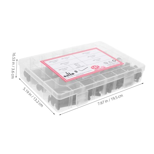 NOLITOY 141 Stück Teiliges Schraubenset für Babybett und Möbel Sechskant hardware kit mit Muttern Vielseitiges Reparaturset für Holzbetten Kinderbett und Sitzmöbel Stabile von NOLITOY