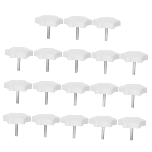 NOLITOY 18 Stück Lüftersockelschrauben Gewinde Handanzugsschraube Anzugsschraube Für Lüftersockel Ersatzteile Für Schirmsockel Elektrisches Lüfterzubehör Lüftersockelschrauben von NOLITOY