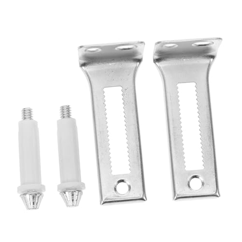 NOLITOY 2 Paare Bifold Tür Top Pivots Metall Scharniere Stabile Schrank Türbeschläge Einfach zu Montieren für Doppelfaltbare Türen in Wohn und Büroräumen von NOLITOY